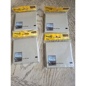Post It Notes Lot Of 4 Designer 300 Sheets Post-It Notes Super Sticky New